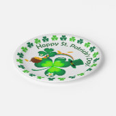Assiettes En Carton Bonne Saint Patrick's Day (Angle)