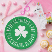 Assiettes En Carton Bonne Saint Patrick's Day (Fête)