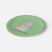 Assiettes En Carton Bonne Souris de fête d'anniversaire (Angle)