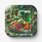 Assiettes En Carton Bonne St Patrick's Day Diner Plaque papier (Recto)