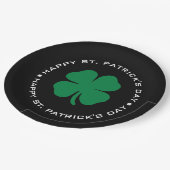 Assiettes En Carton Bonne St. Patrick's Day Shamrock Lucky Charm (Angle)