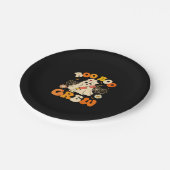 Assiettes En Carton Boo Boo Crew Funny Ghost For Nurse, Retro Hallowee (Angle)
