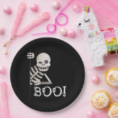 Assiettes En Carton Boo ! Cute Masquer Peekaboo Effrayant Enfants Hall (Fête)