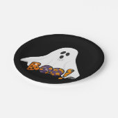 Assiettes En Carton BOO Halloween Ghost Party (Angle)
