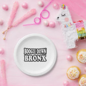 Assiettes En Carton Boogie Down Bronx, NYC (Fête)