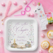 Assiettes En Carton Book Baby Shower (Fête)