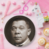 Assiettes En Carton Booker Washington : African American Educator (Fête)