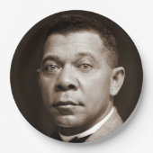 Assiettes En Carton Booker Washington : African American Educator (Devant)