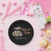 Assiettes En Carton Boos and Booze Adult Halloween Cocktail Party (Fête)