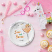 Assiettes En Carton Boos and Booze Cocktail Halloween Party (Fête)