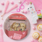 Assiettes En Carton Booth de baisage pour rétrificateur d'or (Fête)