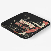 Assiettes En Carton Boppin' Avec plaque Beth (Angulaire)