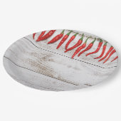 Assiettes En Carton Border de Pepper (Angle)