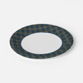 Assiettes En Carton Bordure Clan Colquhoun et Calhoun Tartan (Angle)
