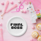 ASSIETTES EN CARTON BOSS FINAL (Fête)