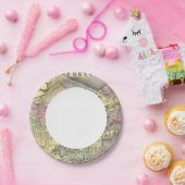 Assiettes En Carton Boston 3 (Fête)