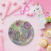 Assiettes En Carton Botanical Bliss (Fête)