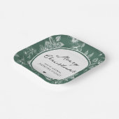 Assiettes En Carton Botanical Christmas (Angulaire)