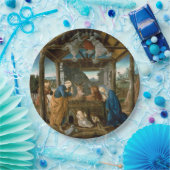 Assiettes En Carton Botticelli - La Nativité (Fête)