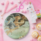 Assiettes En Carton Botticelli "The Birth of Venus - Zephyr & Chloris" (Fête)