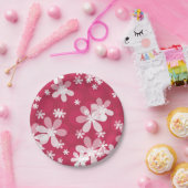 Assiettes En Carton Bouches blanches (Fête)