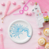 Assiettes En Carton Bouffée D'Eau (Fête)