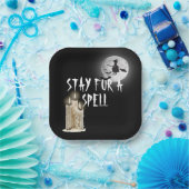 Assiettes En Carton Bougies d'Halloween (Fête)