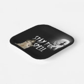 Assiettes En Carton Bougies d'Halloween (Angulaire)