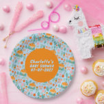 Assiettes En Carton Bouillon de champignons d'escargot adorable BABY S<br><div class="desc">Idéal plaque de papier sur mesure simple et mignonne pour un baby shower amusant! L'art fait main pour vous ! Customisez avec votre propre texte en cliquant sur "personnaliser" ou modifiez les couleurs, les polices ou les placements. Consultez ma boutique pour plus de couleurs et de dessins ou faites-moi savoir...</div>