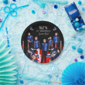 Assiettes En Carton Boule basket de MJ (Fête)