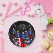 Assiettes En Carton Boule basket de MJ (Fête)