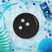 Assiettes En Carton Boule de bowling (Fête)