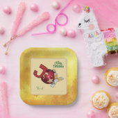 Assiettes En Carton Boule de Noël (Fête)