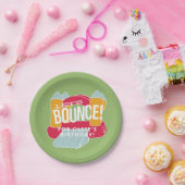 Assiettes En Carton Bounce Maison/château design (Fête)