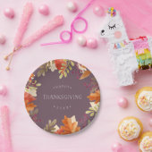 Assiettes En Carton Bounty d'automne | BON THANKSGIVING (Fête)