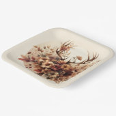 Assiettes En Carton Bouquet d'automne Deer Antler (Angulaire)