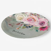 Assiettes En Carton Bouquet de fleurs pour toutes les occasions (Angle)