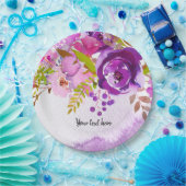 Assiettes En Carton Bouquet de fleurs pour toutes les occasions (Fête)