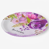 Assiettes En Carton Bouquet de fleurs pour toutes les occasions (Angle)