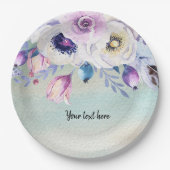 Assiettes En Carton Bouquet de fleurs pour toutes les occasions (Devant)