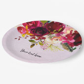 Assiettes En Carton Bouquet de fleurs pour toutes les occasions (Angle)