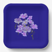 Assiettes En Carton Bouquet Pastel Pretty Lilac (Recto)