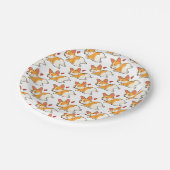 Assiettes En Carton Bouts de corgi (Angle)