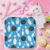 Assiettes En Carton Bowling  (Fête)