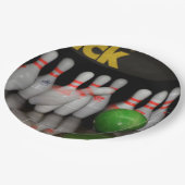 Assiettes En Carton Bowling (Angle)