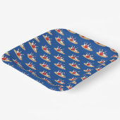 Assiettes En Carton Bowling Ball Stritles Motif (Angulaire)