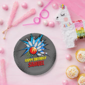 Assiettes En Carton Bowling fête d'anniversaire (Fête)