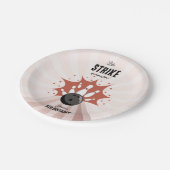 Assiettes En Carton Bowling Grève Un Amusant Anniversaire Rose Gold Gi (Angle)