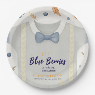 Assiettes En Carton Boy baby shower autum chute burlap bodysuit invita