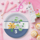 Assiettes En Carton Boy Dinosaur Jurassic fête d'anniversaire (Fête)